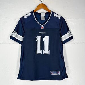 Dallas Cowboys Beasley #11 Jersey Womens Small NFL Pro Line Navy
